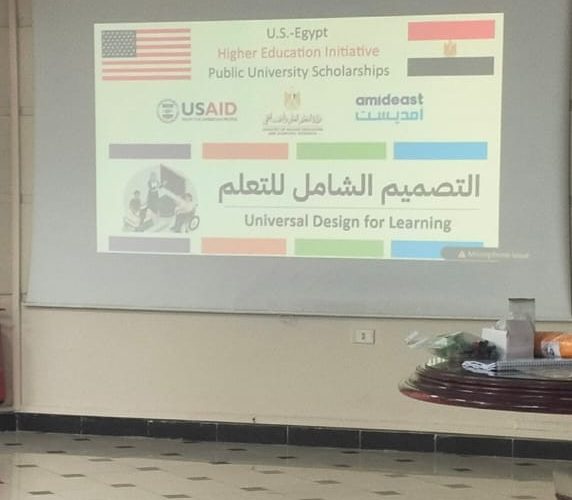 Advancing Inclusive Education in Egyptian Public Universities